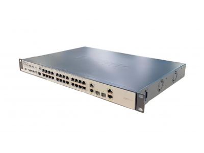 DES-3200-28P: Switch PoE gerenciado Fast Ethernet L2 de 24 portas + 4Gigas + 2SFP